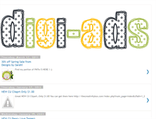 Tablet Screenshot of digiscrapad.blogspot.com