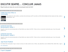 Tablet Screenshot of discutirsempreconcluirjamais.blogspot.com