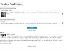 Tablet Screenshot of outdoorconditioning.blogspot.com