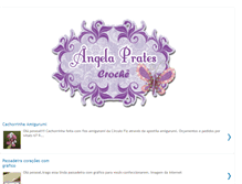 Tablet Screenshot of angelapratescroche.blogspot.com