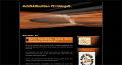 Desktop Screenshot of jiwa-najamarine.blogspot.com