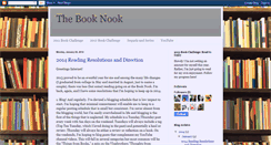 Desktop Screenshot of booknookreviews.blogspot.com