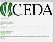 Tablet Screenshot of cedaorg.blogspot.com