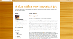 Desktop Screenshot of dogwithjob.blogspot.com