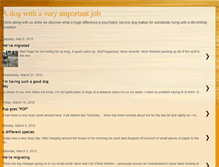 Tablet Screenshot of dogwithjob.blogspot.com