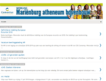 Tablet Screenshot of marienburgbovenbouwatheneum.blogspot.com