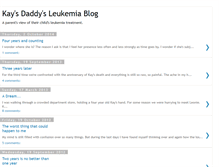 Tablet Screenshot of daddysleukemiablog.blogspot.com