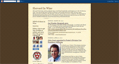 Desktop Screenshot of harvard-in-wine.blogspot.com