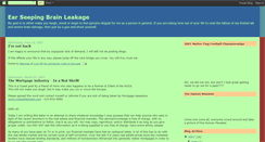 Desktop Screenshot of earseepingbrainleakage.blogspot.com