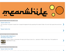 Tablet Screenshot of meanwhilecollective.blogspot.com