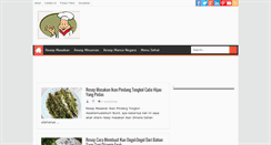 Desktop Screenshot of kumpulanresepmasakanlezat.blogspot.com