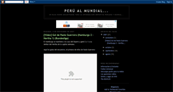 Desktop Screenshot of elperualmundial.blogspot.com
