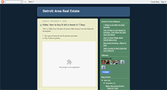Desktop Screenshot of detroit-area.blogspot.com