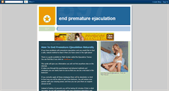 Desktop Screenshot of prematureejaculationnomore.blogspot.com