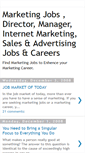 Mobile Screenshot of marketing-job-board.blogspot.com