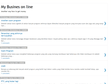 Tablet Screenshot of mybusinesonline.blogspot.com