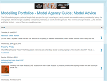 Tablet Screenshot of modellingportfolios.blogspot.com