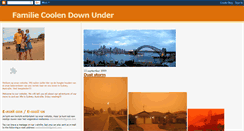 Desktop Screenshot of familiecoolendownunder.blogspot.com