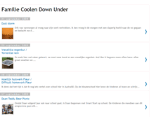 Tablet Screenshot of familiecoolendownunder.blogspot.com