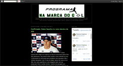 Desktop Screenshot of programanamarcadogol.blogspot.com