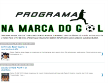 Tablet Screenshot of programanamarcadogol.blogspot.com