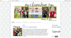 Desktop Screenshot of clanahanfam.blogspot.com