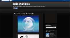 Desktop Screenshot of dinosaurio86.blogspot.com