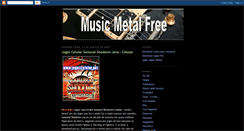 Desktop Screenshot of music-metal-free-jogosparacelular.blogspot.com