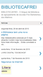 Mobile Screenshot of bibliotecafrei.blogspot.com