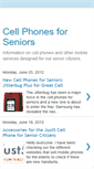 Mobile Screenshot of cellphonesforseniorcitizens.blogspot.com