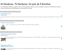 Tablet Screenshot of mihondurastuhonduras.blogspot.com
