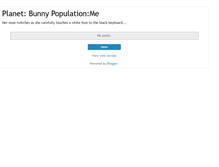 Tablet Screenshot of bunnycup.blogspot.com