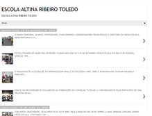 Tablet Screenshot of escolaartoledo.blogspot.com