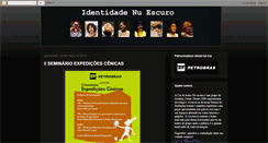 Desktop Screenshot of identidadenuescuro.blogspot.com