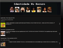 Tablet Screenshot of identidadenuescuro.blogspot.com