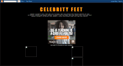 Desktop Screenshot of celebrityfeet-buzz.blogspot.com