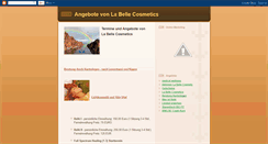 Desktop Screenshot of labelle-cosmetics.blogspot.com