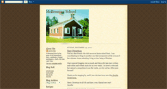 Desktop Screenshot of mcbenningschool.blogspot.com