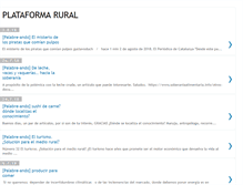 Tablet Screenshot of plataformarural.blogspot.com