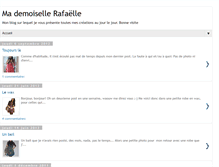 Tablet Screenshot of mademoisellerafaelle.blogspot.com