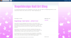 Desktop Screenshot of nageldesignblog.blogspot.com