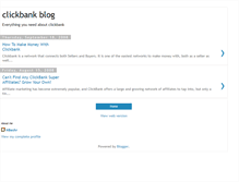 Tablet Screenshot of mbeshr-clickbank.blogspot.com
