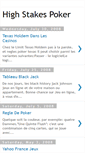 Mobile Screenshot of high-stakes-pokertgc.blogspot.com