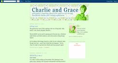 Desktop Screenshot of charlieandgrace.blogspot.com