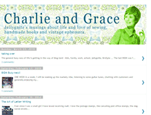 Tablet Screenshot of charlieandgrace.blogspot.com