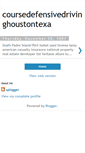 Mobile Screenshot of coursedefensivedrivinghoustontexa.blogspot.com