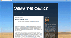 Desktop Screenshot of beingthecandle.blogspot.com