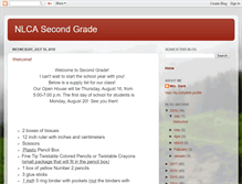 Tablet Screenshot of nlcasecondgrade.blogspot.com