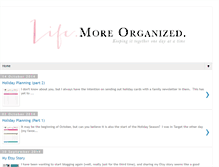 Tablet Screenshot of lifemoreorganized.blogspot.com