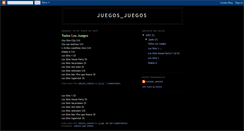 Desktop Screenshot of juegos19.blogspot.com